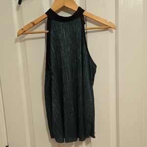 Rue21 Green and Black Tank Top